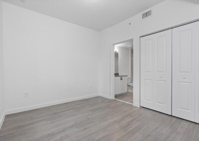 Park Apartments Interior Bedroom 2 Showing Bathroom